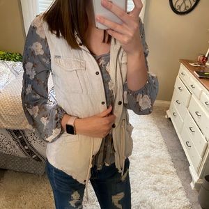 Max Jeans Cream Vest